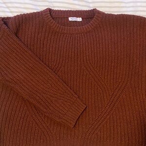 Chunky Boyfriend Sweater Cable Knit Jumper Oversized